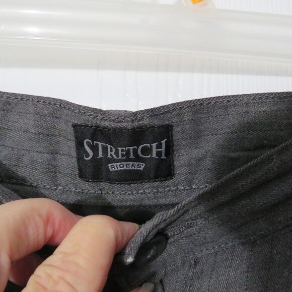 Gray Stretch Lee Rider Pants for Women Size 10, Business Casual for Office Work - Picture 2 of 9